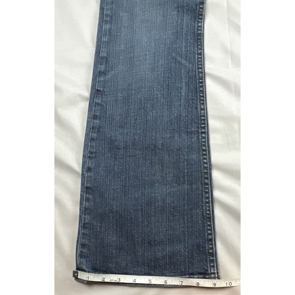 X2 Denim Laboratory Jeans W10 Flare Distressed Size 4 Long - Picture 6 of 9